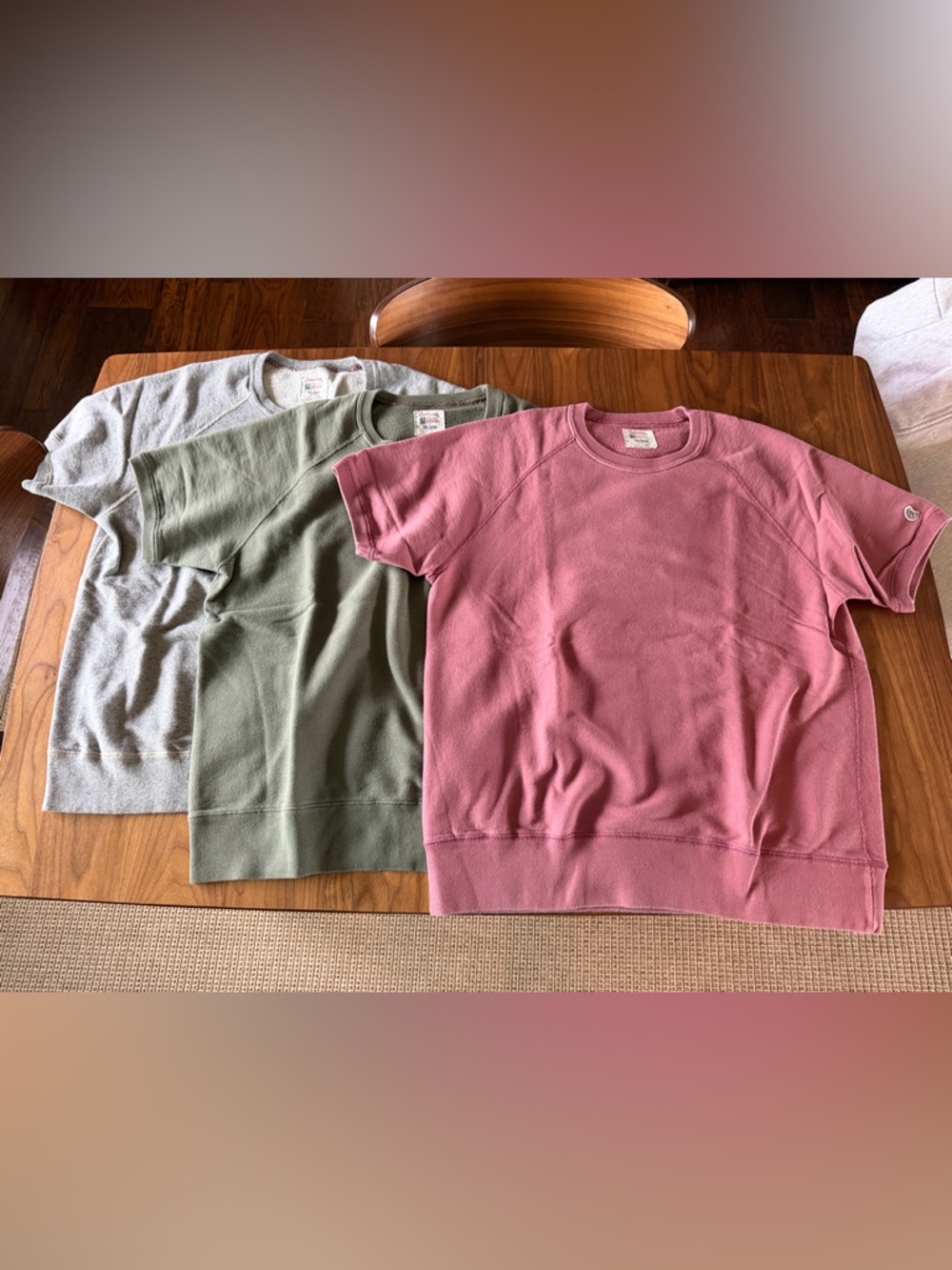 3-Pack Men’s Todd Snyder x Champion Short Sleeve Crewneck Ts Sz Large